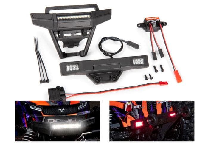 Traxxas 9095 Led Light Set Complete (With Cable) (Fits #9011 body) Hoss 4X4 for fpv drones