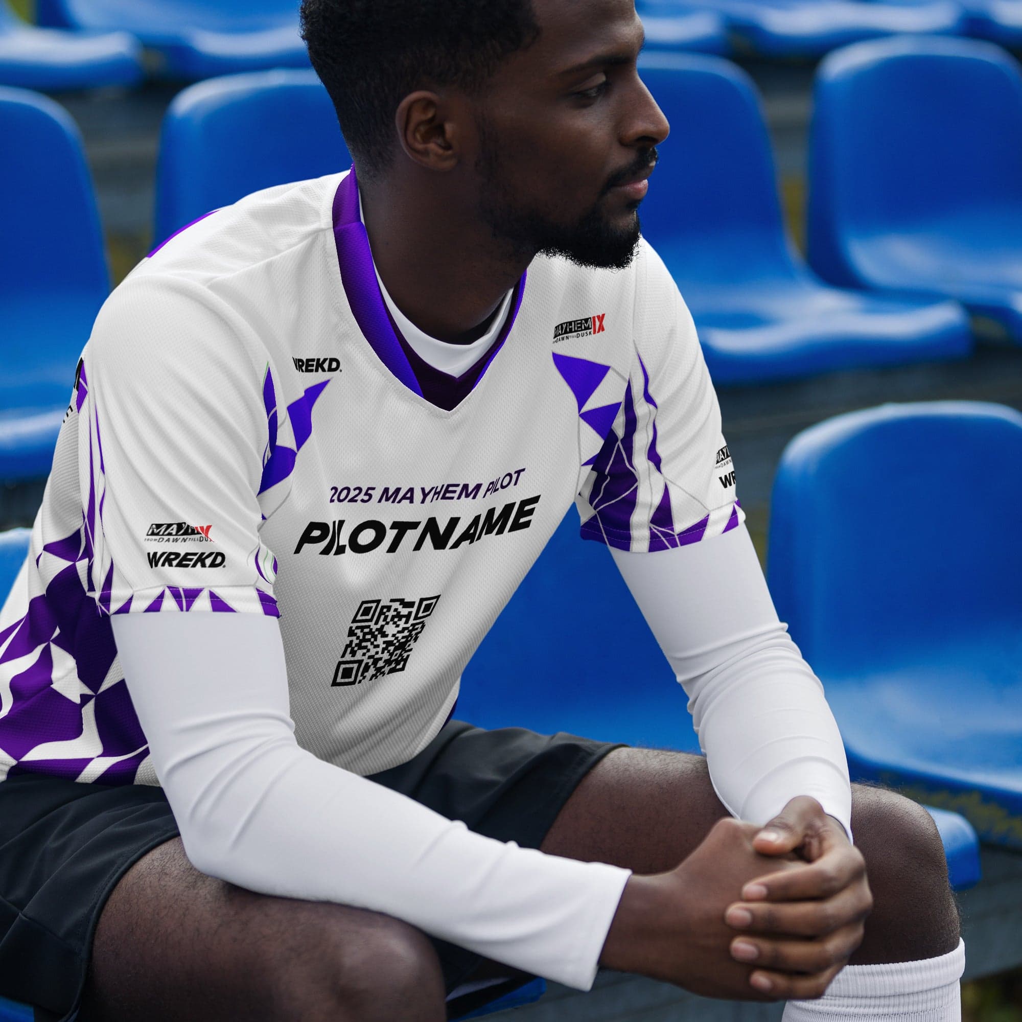 WREKD® Mayhem Team Jersey - Customize for fpv drones 8