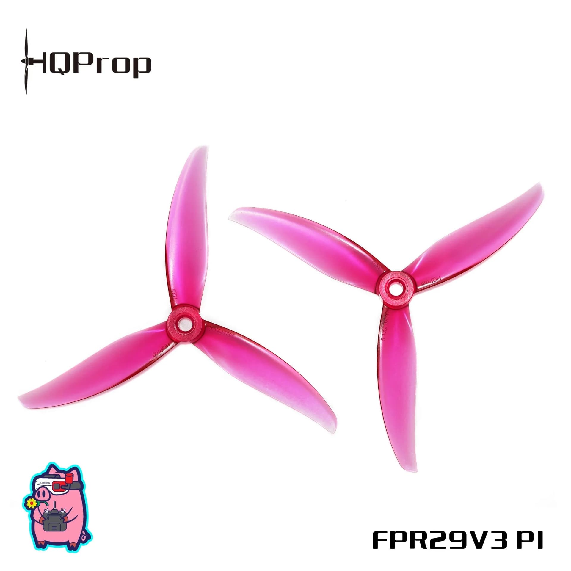 HQProp FlowerPig FPR29 v3 5.1X2.9X3 (2CW+2CCW) for fpv drones 4