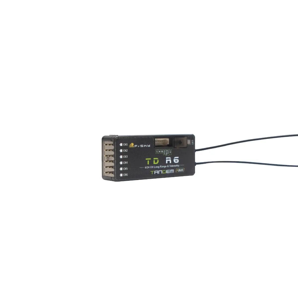 FrSky 2.4G 900M Tandem Dual-Band Receiver TD R6 Receiver with 6 Channel Ports for fpv drones 1