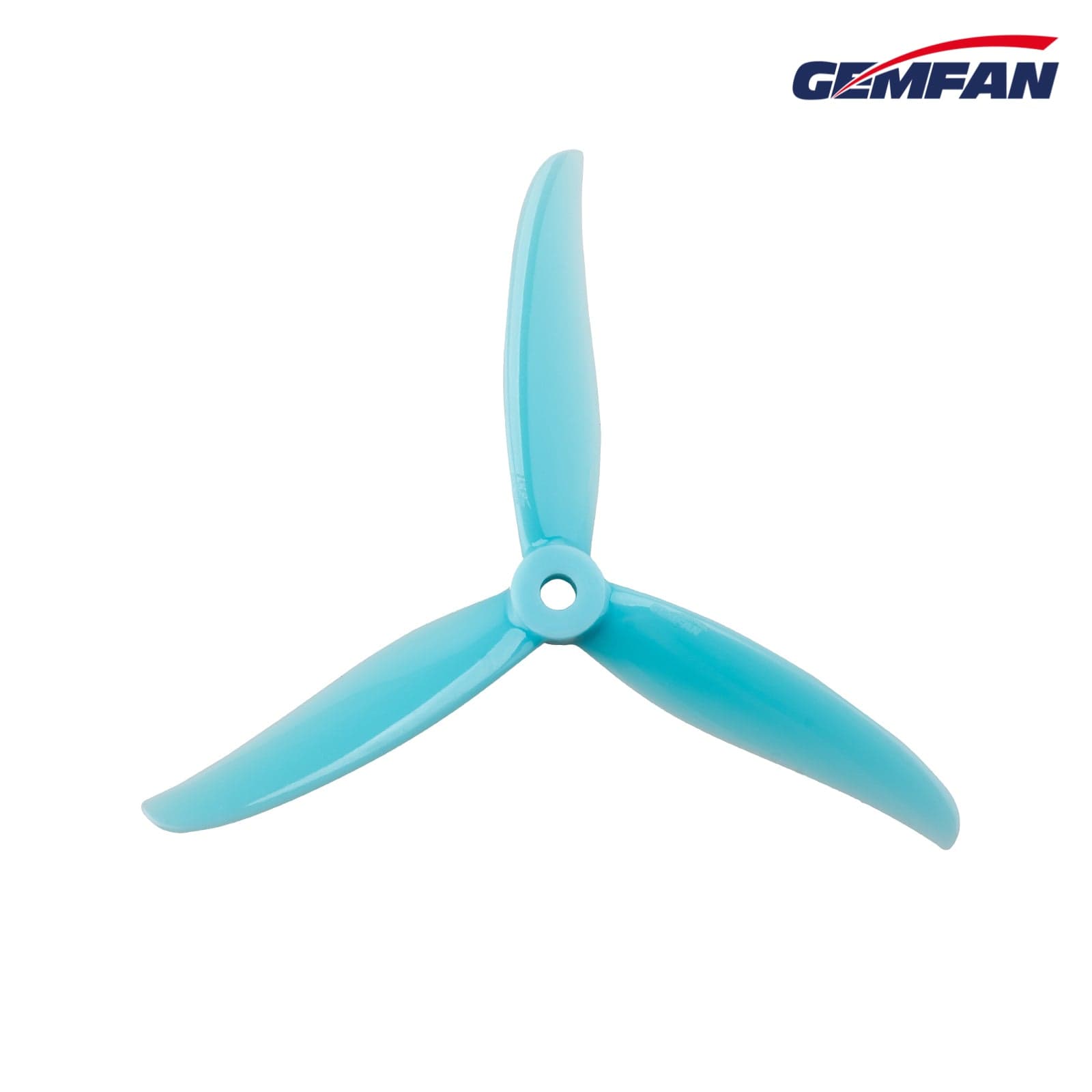 Gemfan Hurricane 4937 Tri-Blade 4.9" Propeller (2CW+2CCW) - Choose Color for fpv drones 2