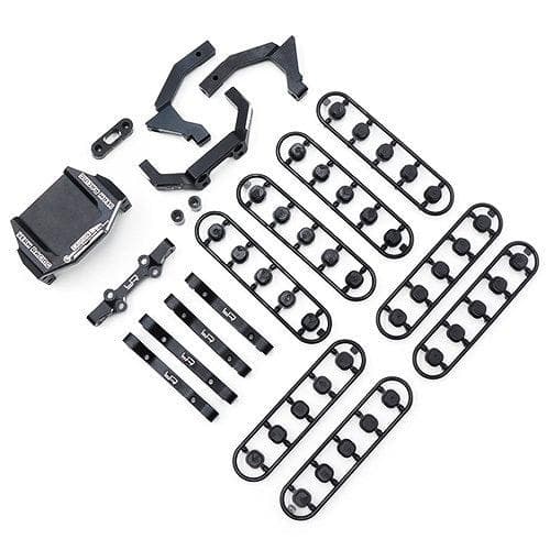 Yeah Racing Aluminum Suspension /Steering Performance Upgrade Black Yokomo YD2 for fpv drones