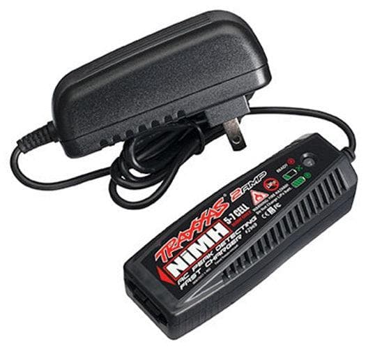 Traxxas Charger AC 2 Amp NiMH Peak Detecting (5-7 cell, 6.0-8.4 Volt, NiMH) for fpv drones