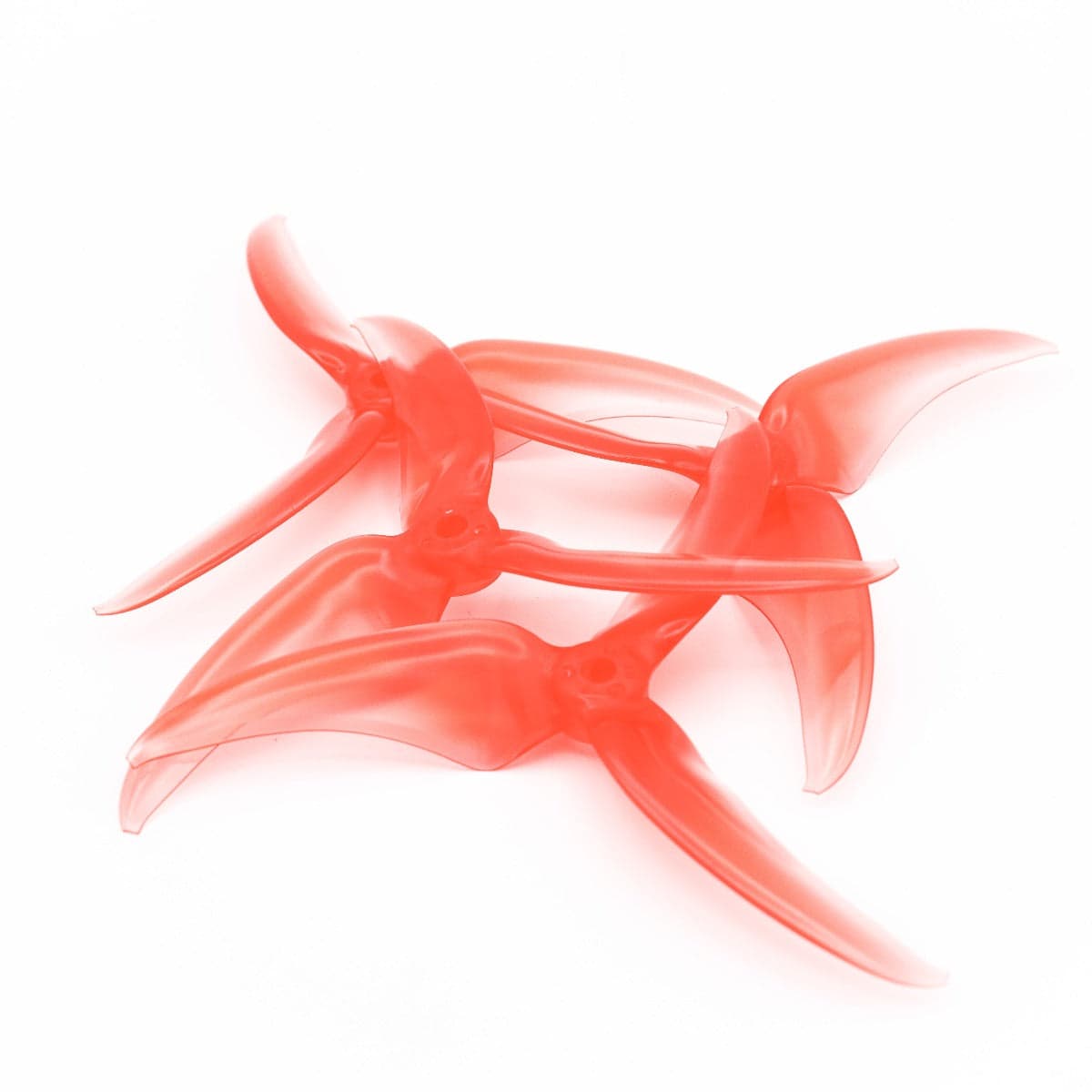 Emax Avan Scimitar 5030-3 / 5" Tri-Blade Replacement FPV Drone Props (4 Pack) - Red for fpv drones 4