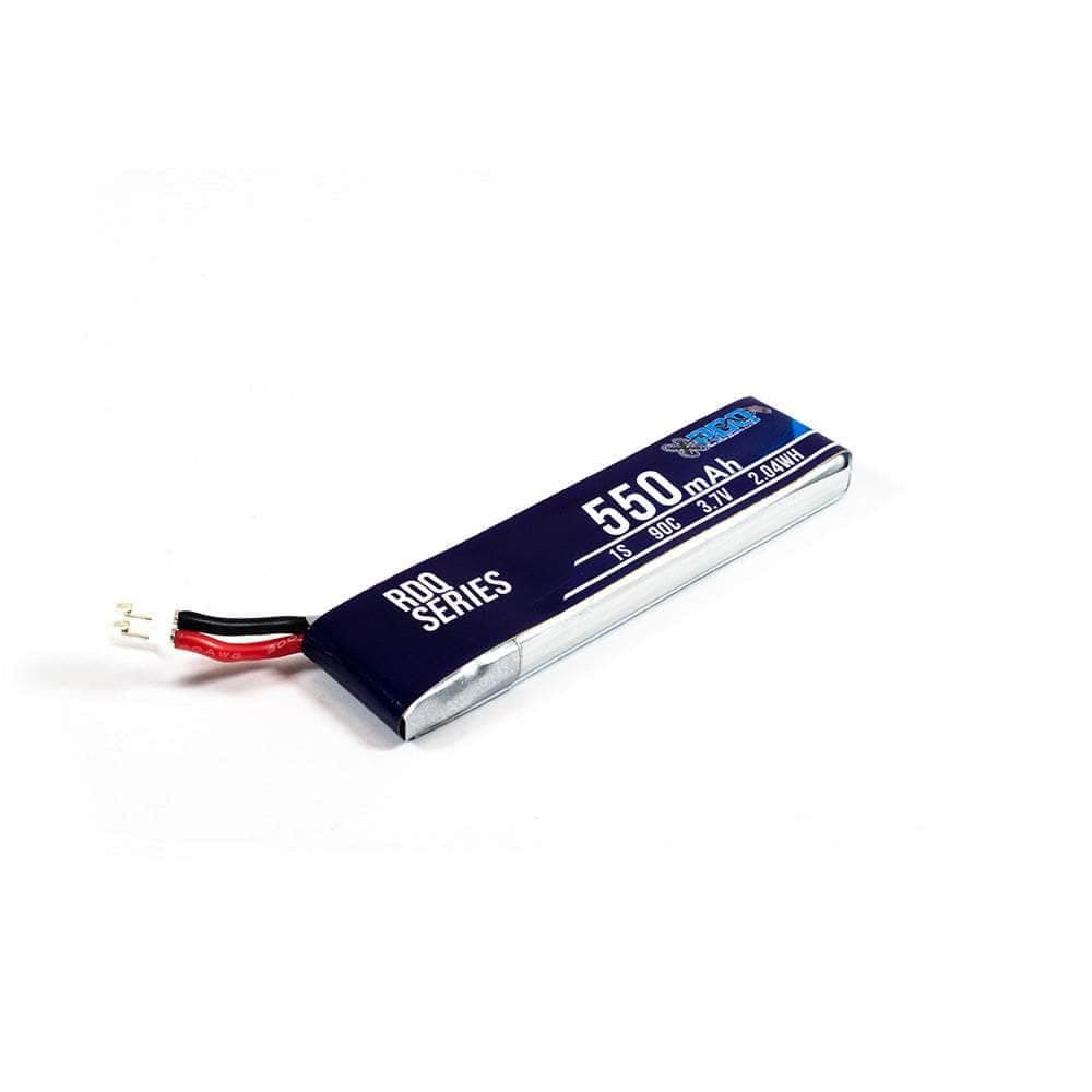 RDQ Series 3.7V 1S 550mAh 90C LiPo Whoop/Micro Battery w/ Cabled Connector - Choose Version for fpv drones 1