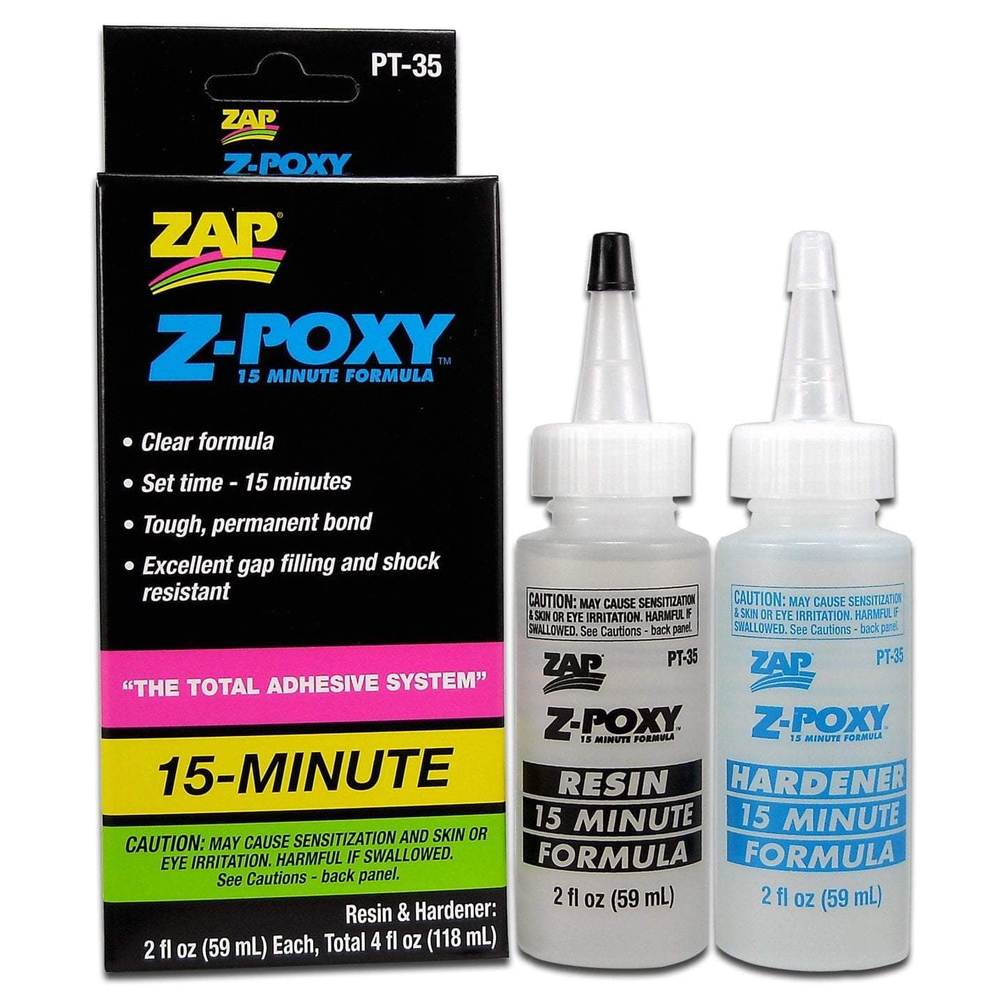 ZAP PT35 Z-POXY 15 Minute 4oz for fpv drones