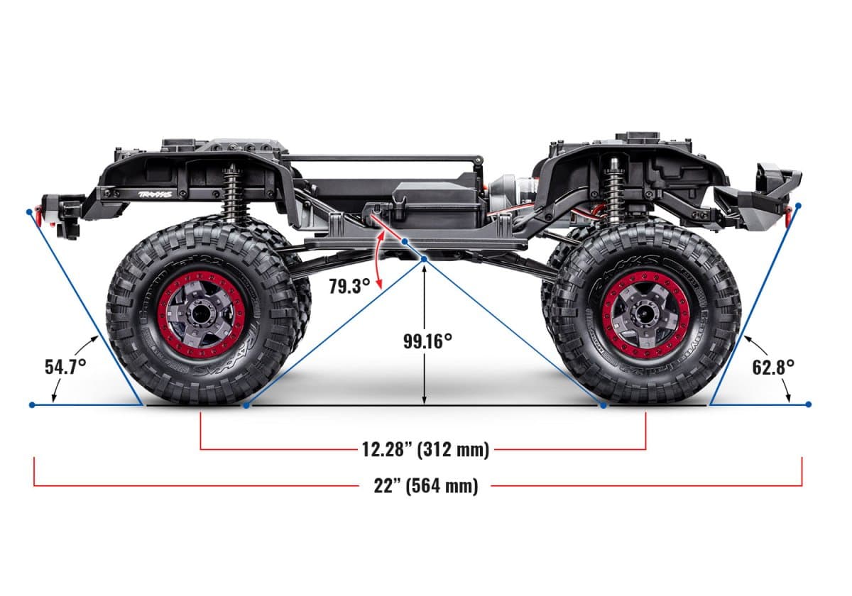 Traxxas TRX-4 Sport High Trail Edition 1/10 for fpv drones 7