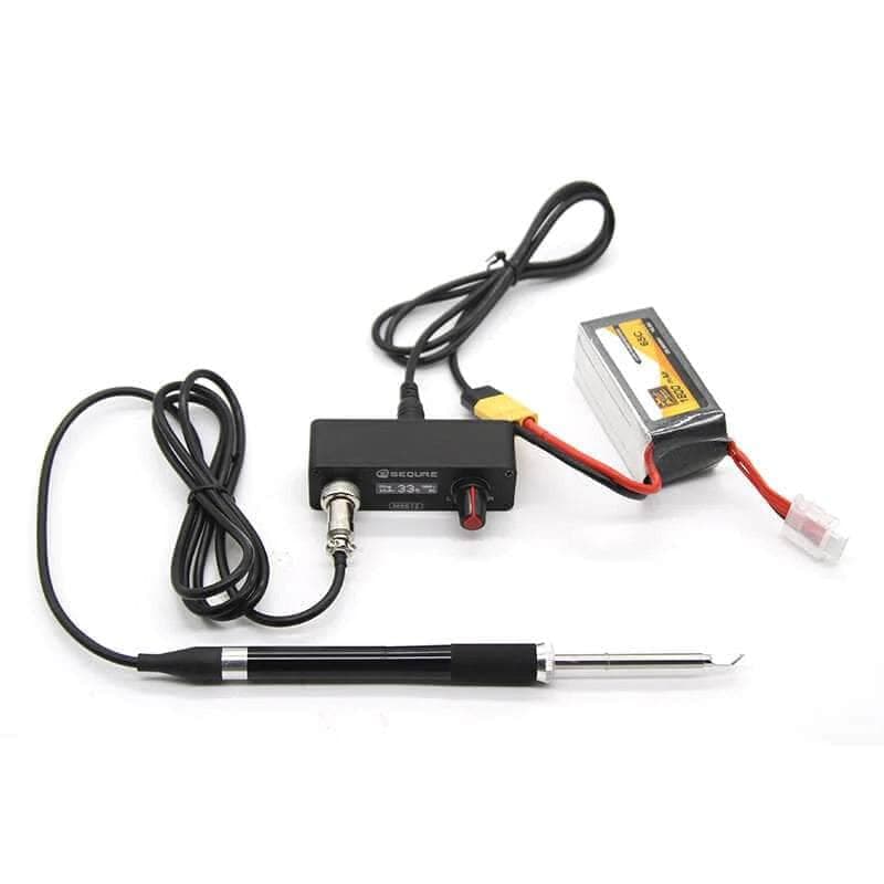 Sequre MSS12 Mini OLED Soldering Station w/ T12-BC2 Tip for fpv drones 1