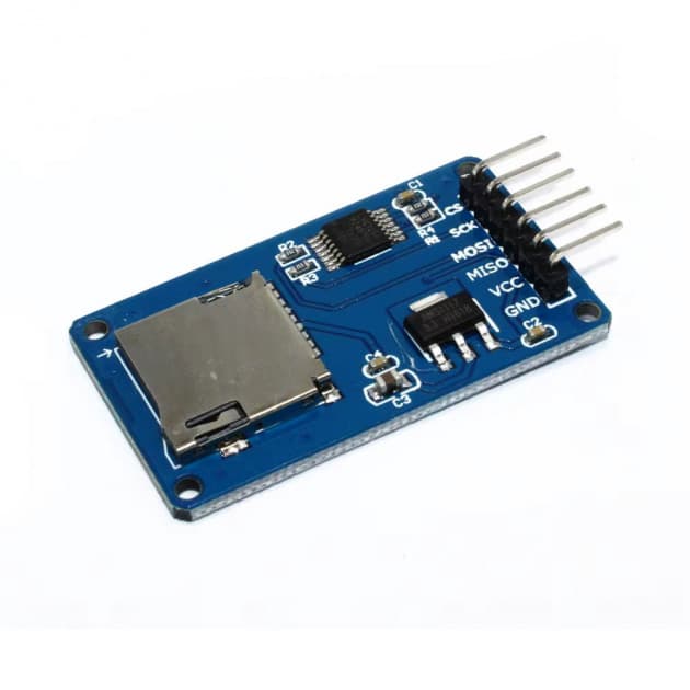 MicroSD card reader for fpv drones