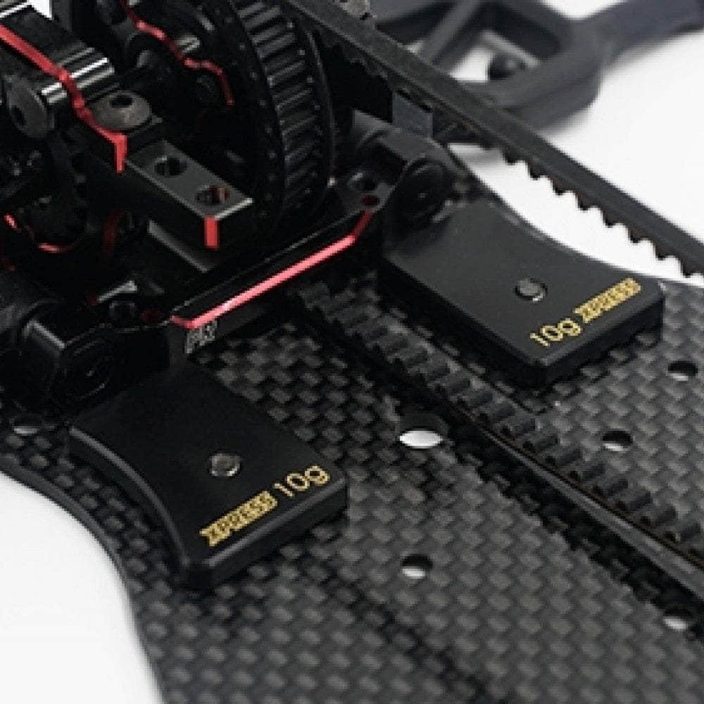 XP-10242, Brass Chassis Balancing Weights 10g 5g 4pcs For Execute Touring for fpv drones 1