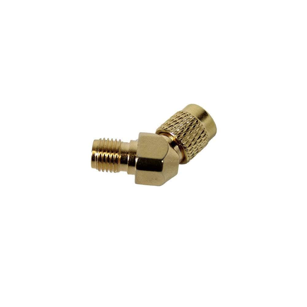 TrueRC TRUE-SMA RP-SMA Male to SMA Female 45 Degree Adapter for fpv drones