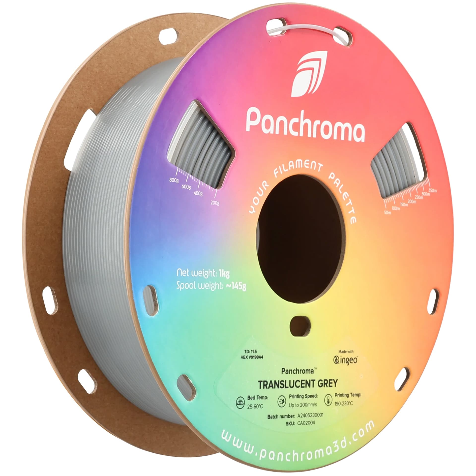 Polymaker Panchroma Translucent PLA CMYK 1.75mm Filament 1kg for fpv drones 3
