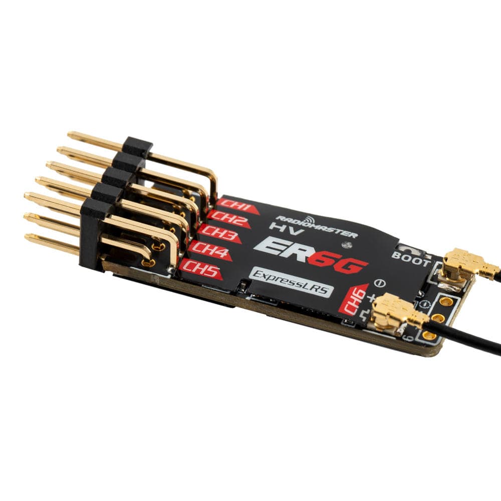 RadioMaster ER6G & ER6GV 2.4GHz ELRS PWM Receiver for fpv drones 8