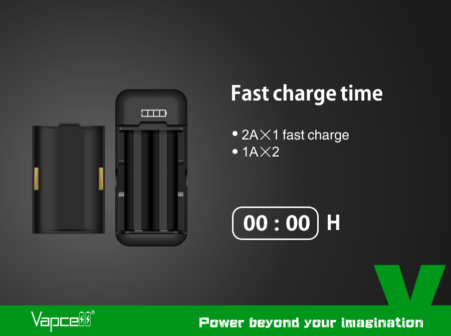 Vapcell P2 18650 charger / power bank for fpv drones 10