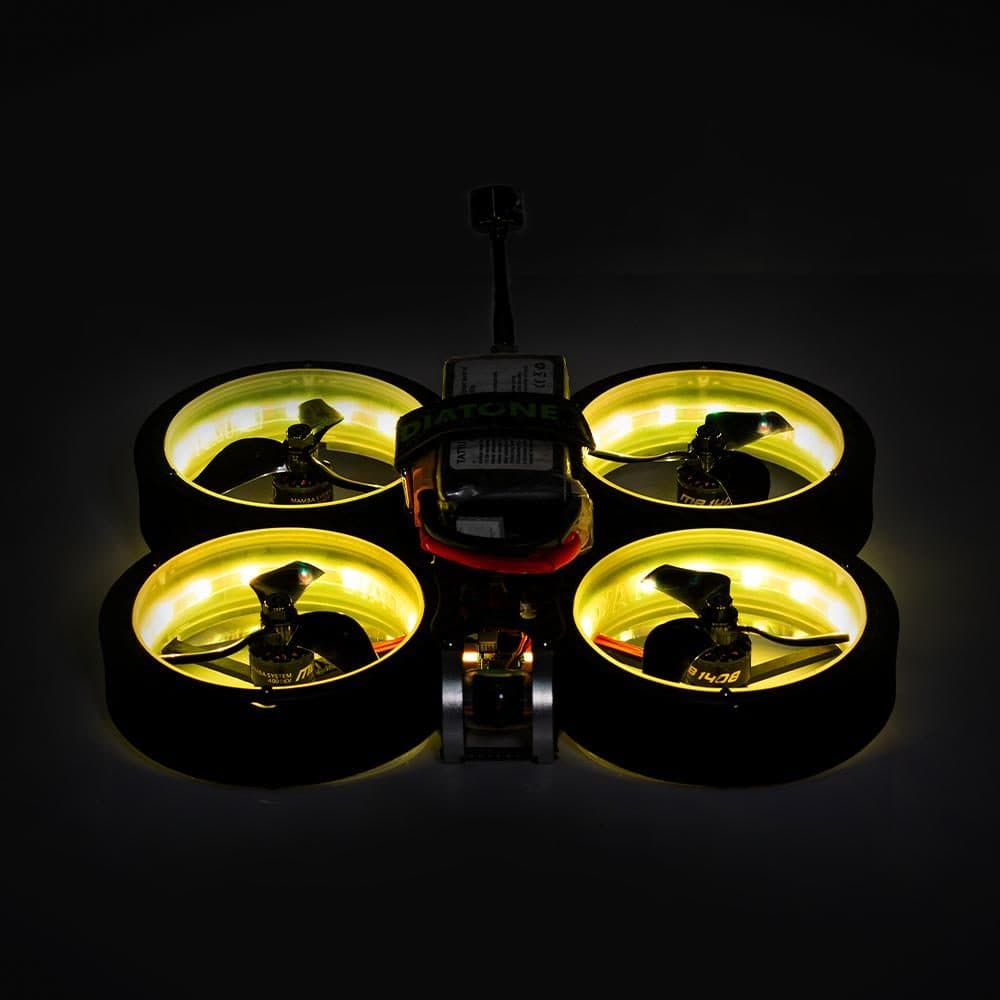 DIATONE MXC TAYCAN SW2812 LED DUCT 3 INCH CINEWHOOP FREESTYLE FPV DRONE for fpv drones 5