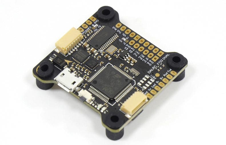 DALRC F722 DUAL F7 FLIGHT CONTROLLER MPU6000 AND ICM20602 BUILT-IN OSD for fpv drones