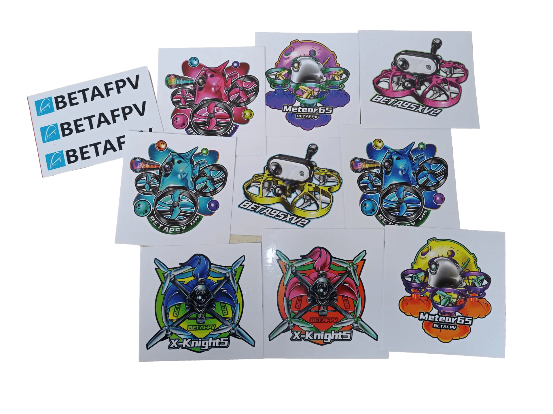 BetaFPV 2020 Cultural Stickers (16 PCs) [New] for fpv drones 1