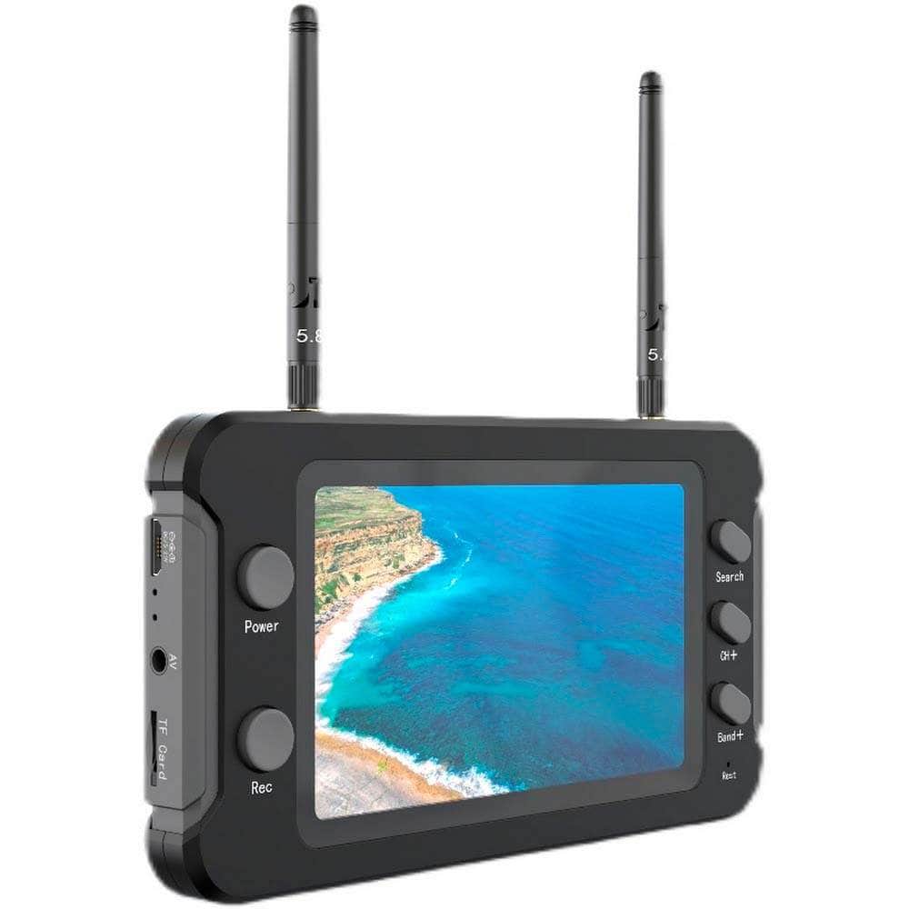 FYS 40CH 5.8GHz Diversity FPV Monitor w/ DVR - 4.3" for fpv drones 2