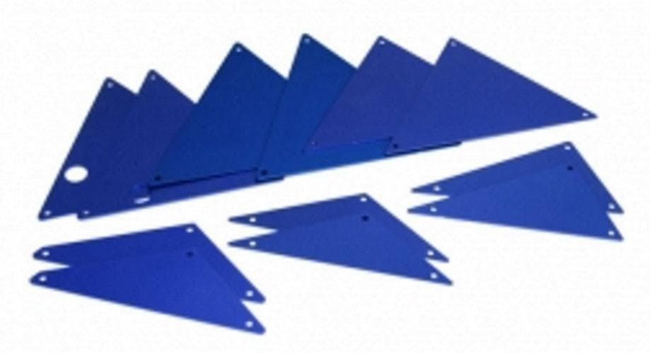 Traxxas 8434X Tube Chassis Inner Panels Aluminum (Blue-Anodized) Front UDR for fpv drones