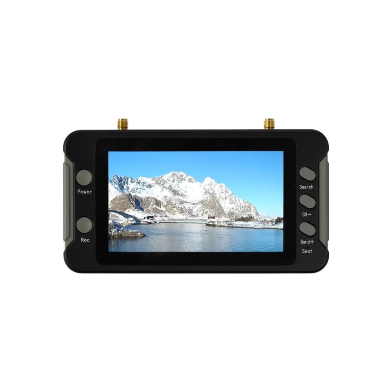 Foxeer 4.3" FPV Monitor 5.8G 40CH Build in DVR Receiver Battery for fpv drones 10