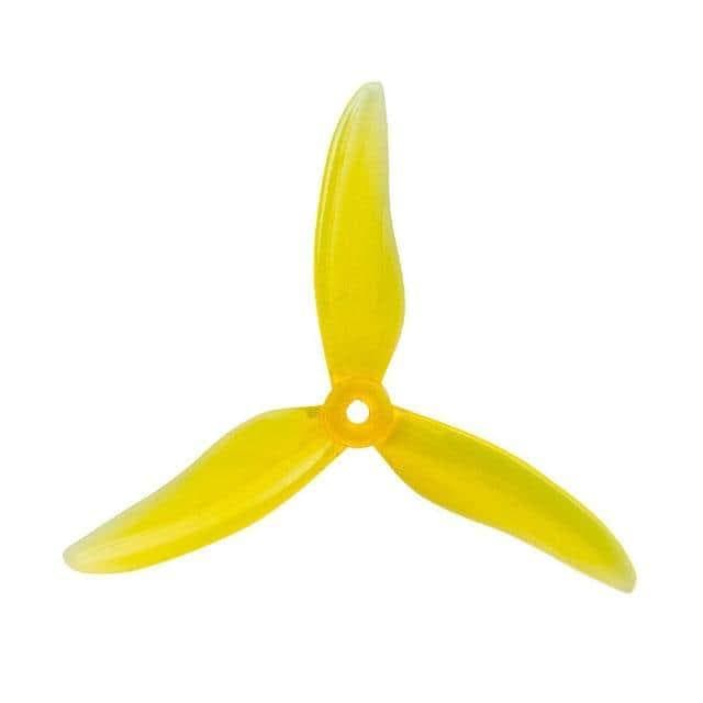 Gemfan Hurricane 5149-3 / 5.1" Tri-Blade FPV Drone Props (4 Pack) - Choose Color for fpv drones 5