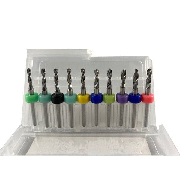 TUNGSTEN MICRO DRILL BITS 2.1MM - 3.0MM for fpv drones 3