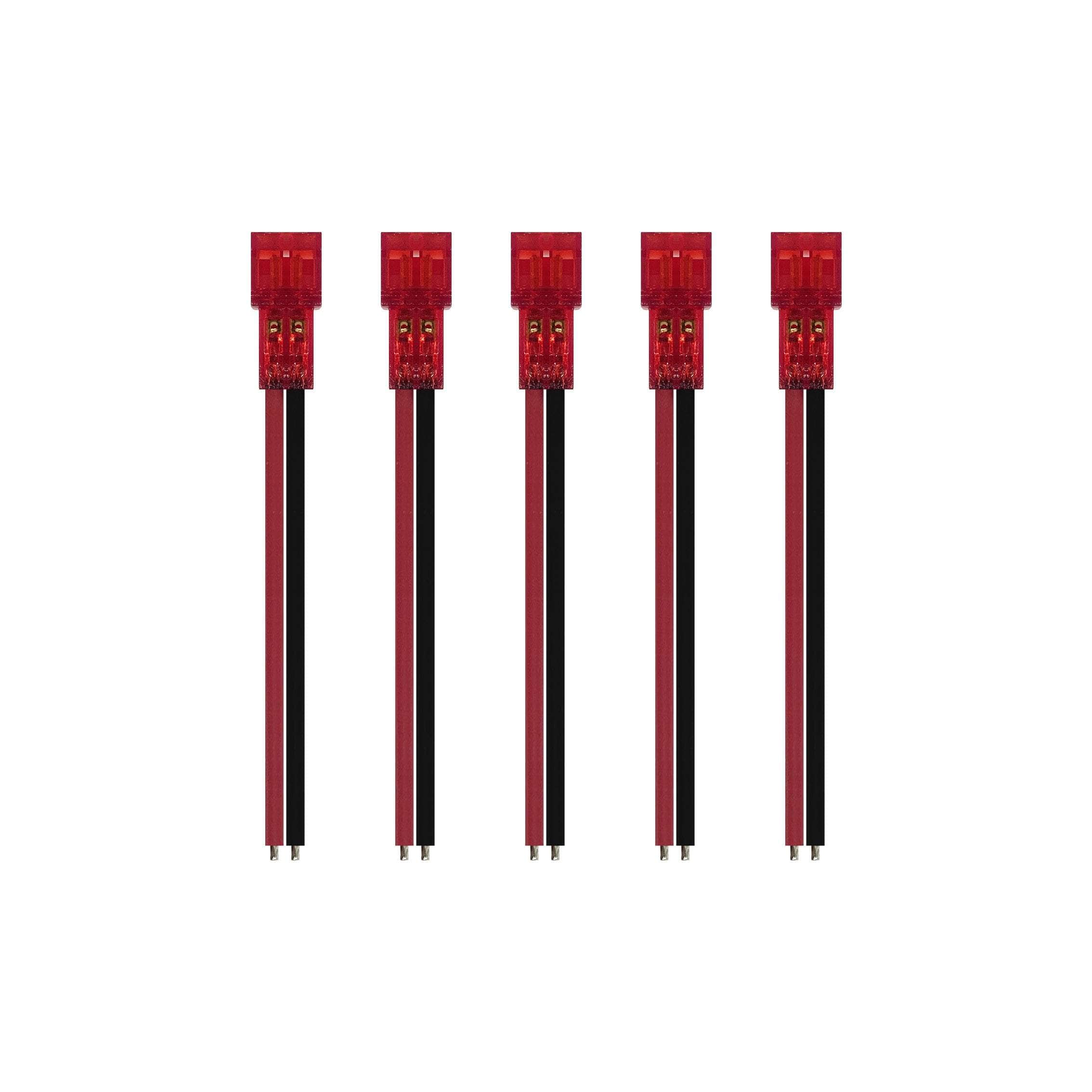 NewBeeDrone Nectar Connector Gold - Gold Plated Solid Pin PH2.0 Battery Lead x5