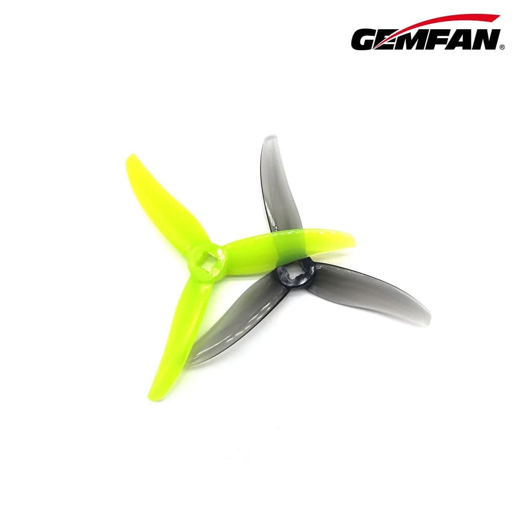 Gemfan Hurricane 3525 Durable Tri-Blade 3.5" Propeller (2CW+2CCW) - Choose Your Color for fpv drones 1