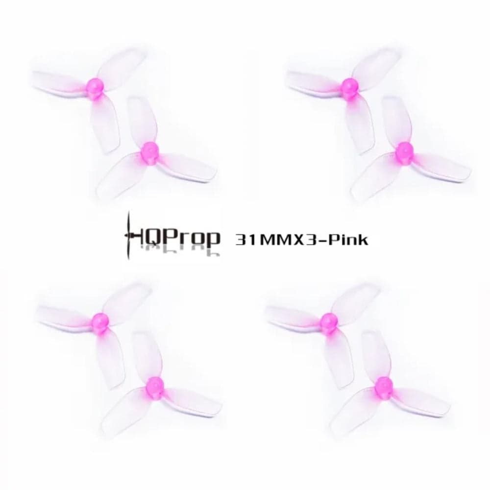 HQ Ultralight Whoop Prop 31MMx3 1.2x1.1x3 PC 1mm Shaft (2CW+2CCW) - Choose Color for fpv drones 3