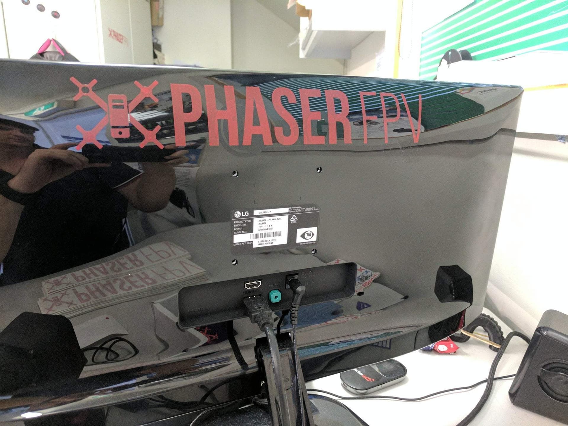 Phaser FPV Transfer Stickers 300mm x 50mm for fpv drones 5