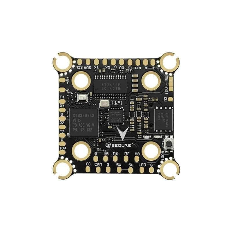 Sequre H743 4-8S 20x20 / 30x30 Flight Controller - MPU6000 for fpv drones 4