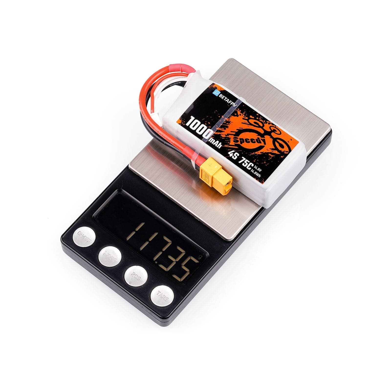 BetaFPV 1000mAh 4S 75C Lipo Battery (2pcs) for fpv drones 3