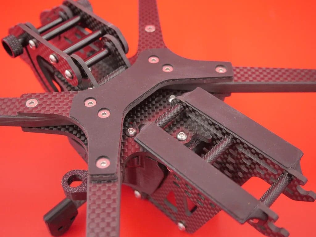 Straw Hat Aerial Vulture Frame Kit (6 inch) for fpv drones 6