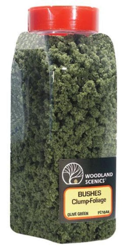 Woodland Scenics FC1644 N/HO Bushes Shaker Olive Green 32 oz Train Scenery for fpv drones