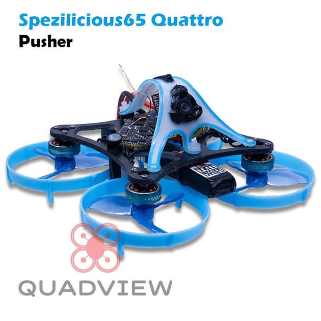 Quadview Spezilicious 65 V4 Master Kit FPV drone frame for fpv drones 7