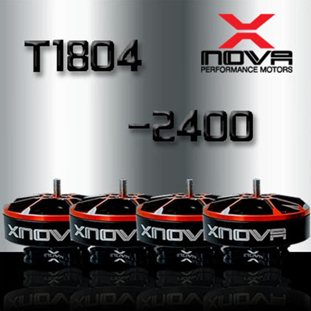 XNova T1804 FPV Racing Series Motor - 2400KV - 4PCS Combo for fpv drones