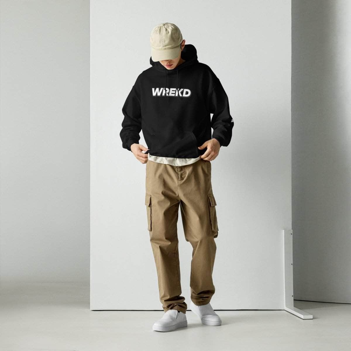 WREKD x VROOM Unisex Hoodie for fpv drones 1