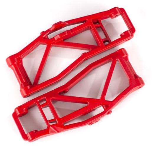 Traxxas 8999R Suspension Arms Lower Red (Left and Right) (2) (For #8995) Maxx for fpv drones