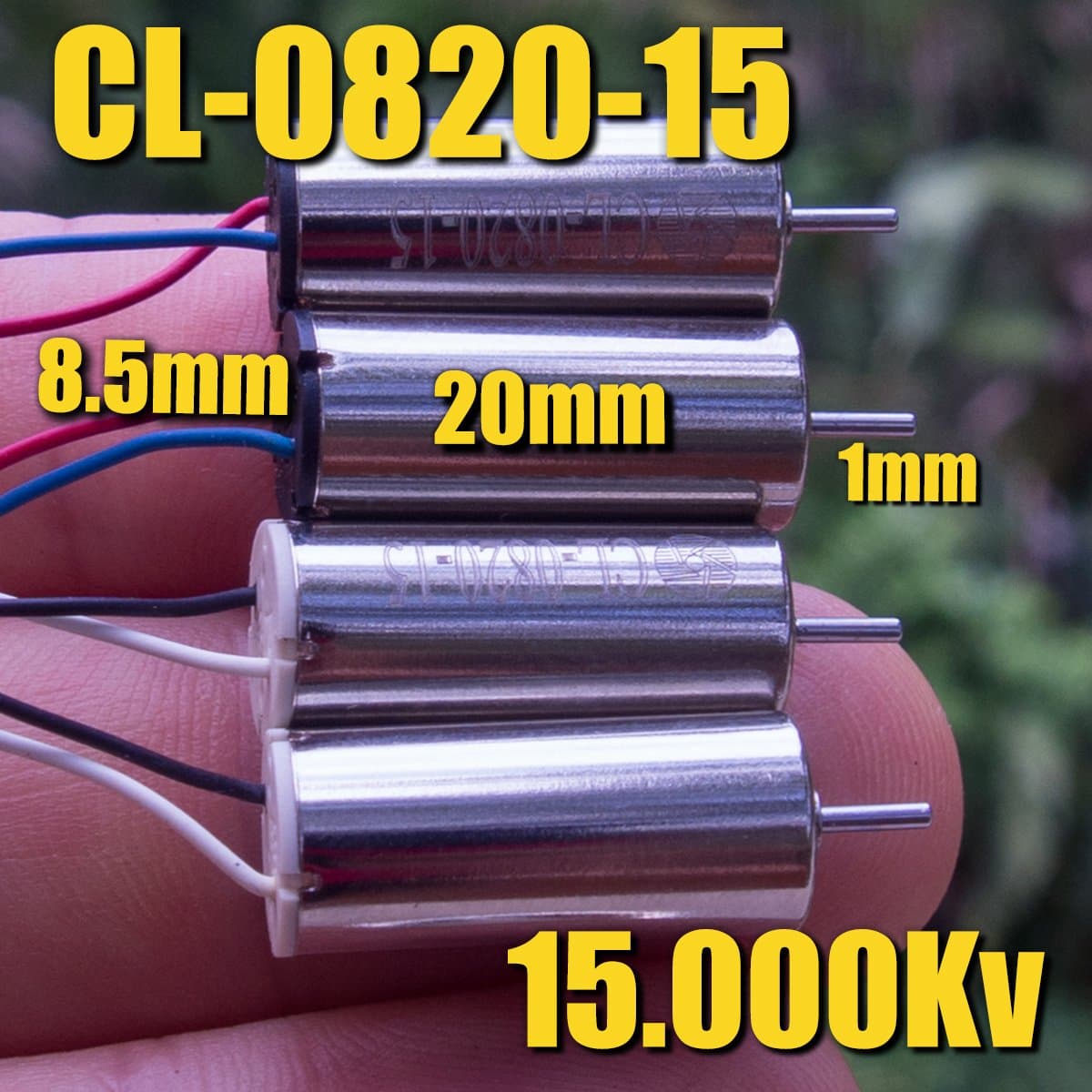 Micro Motor Warehouse CL-0820-15 coreless brushed motor for fpv drones 1
