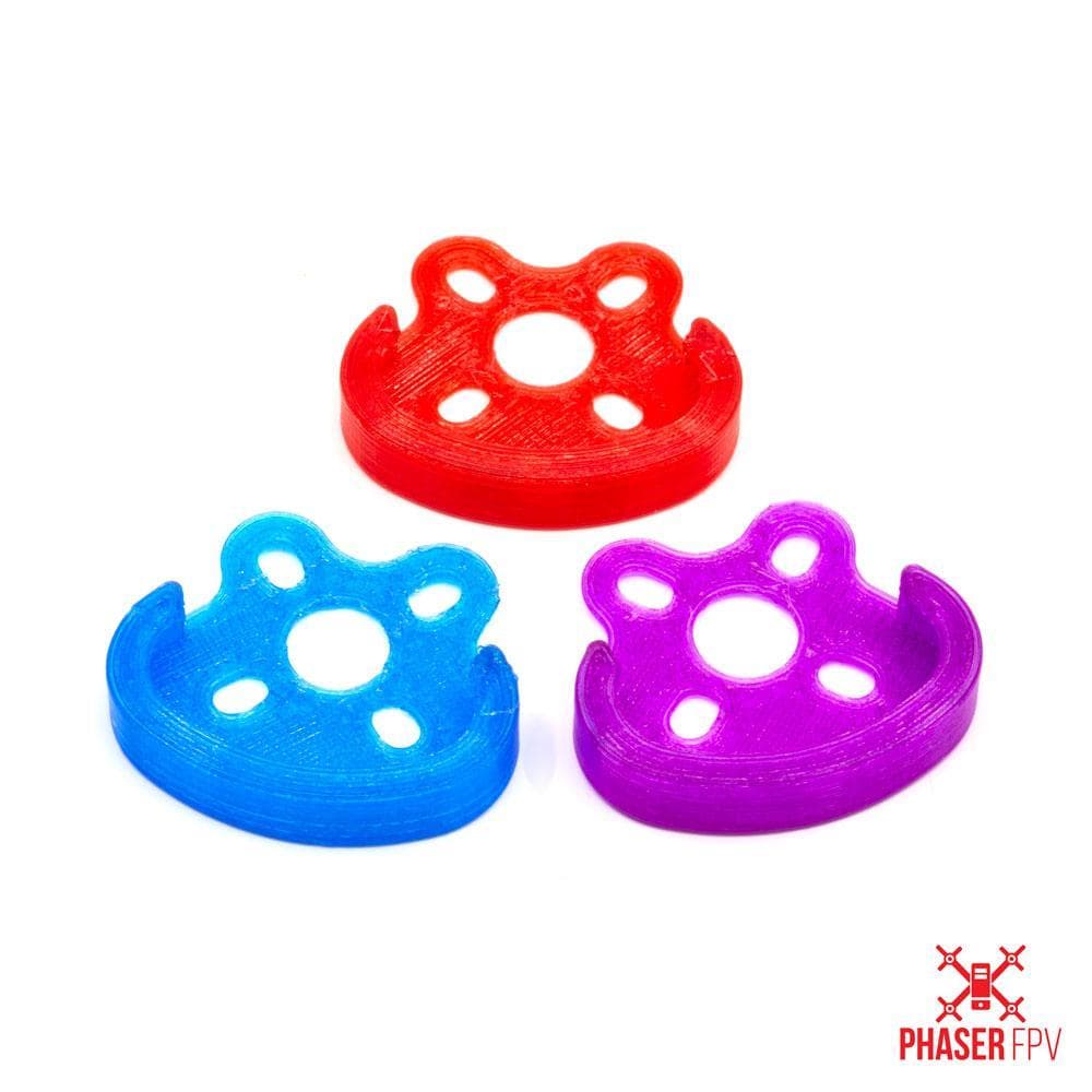 Phaser3D Armattan Rooster / Chameleon TI / Marmotte Soft Mount Arm Guard Set (4pc) for fpv drones