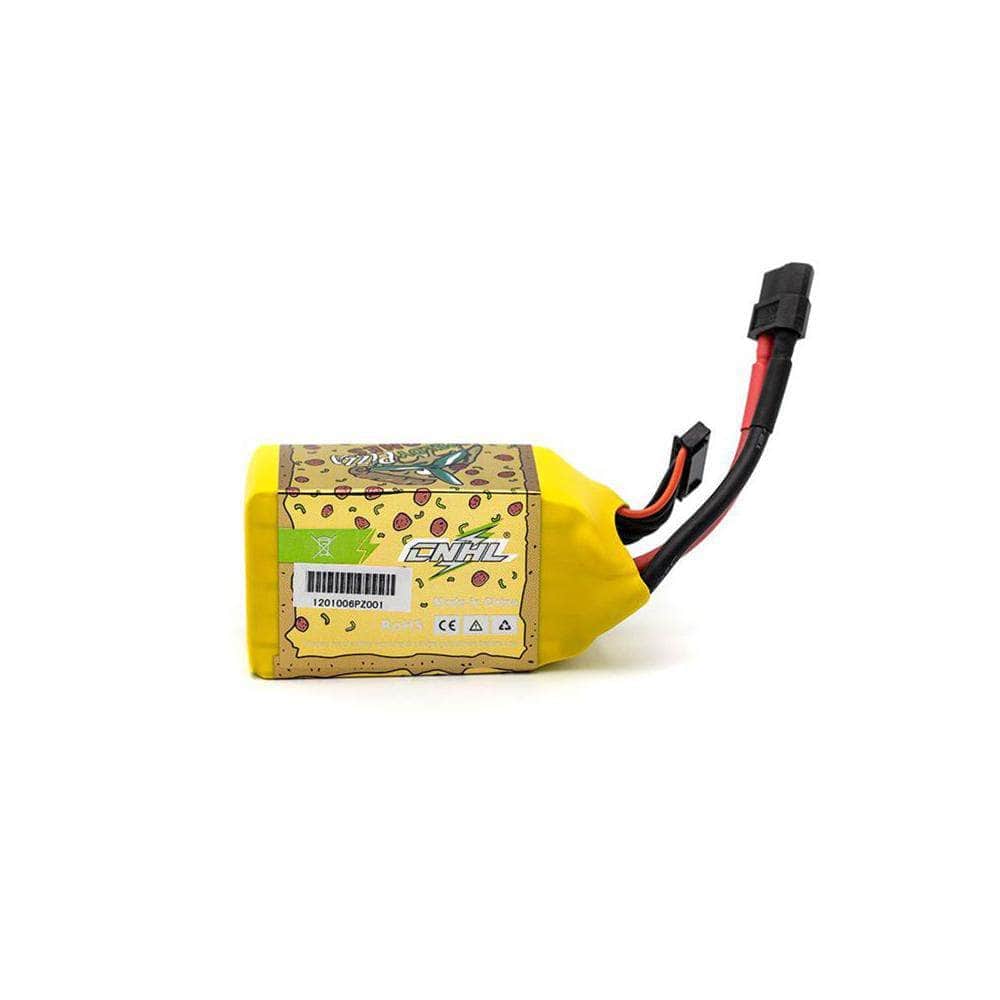 CNHL SpeedyPizza 22.2V 6S 1200mAh 100C LiPo Battery - XT60 for fpv drones 2