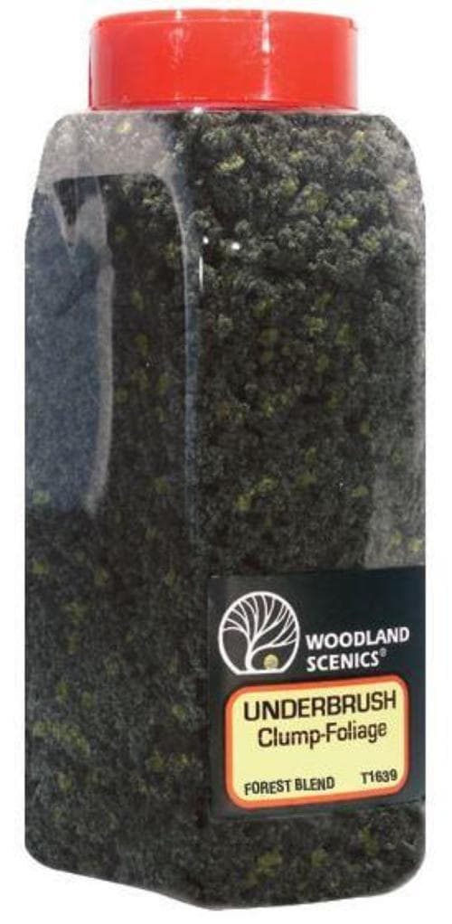 Woodland Scenics FC1639 N/HO Underbrush Shaker Forest Blend 32 oz Train Scenery for fpv drones