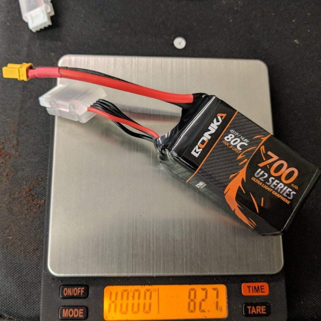 Bonka 700mAh 80c 4s XT30 Lipo Battery BKU2-700/80-4SGR [DG] for fpv drones 2