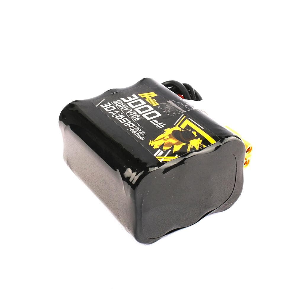 Auline 22.2V 6S 3000mAh 10C Li-Ion Battery - XT60 for fpv drones