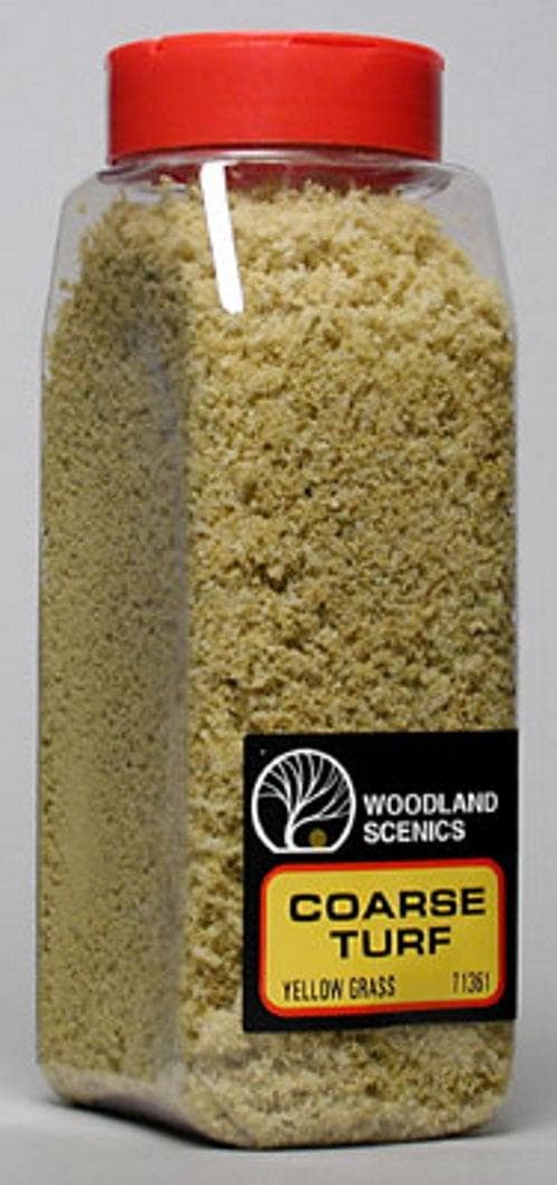 Woodland Scenics T1361 Coarse Turf Shaker, Yellow Grass for fpv drones
