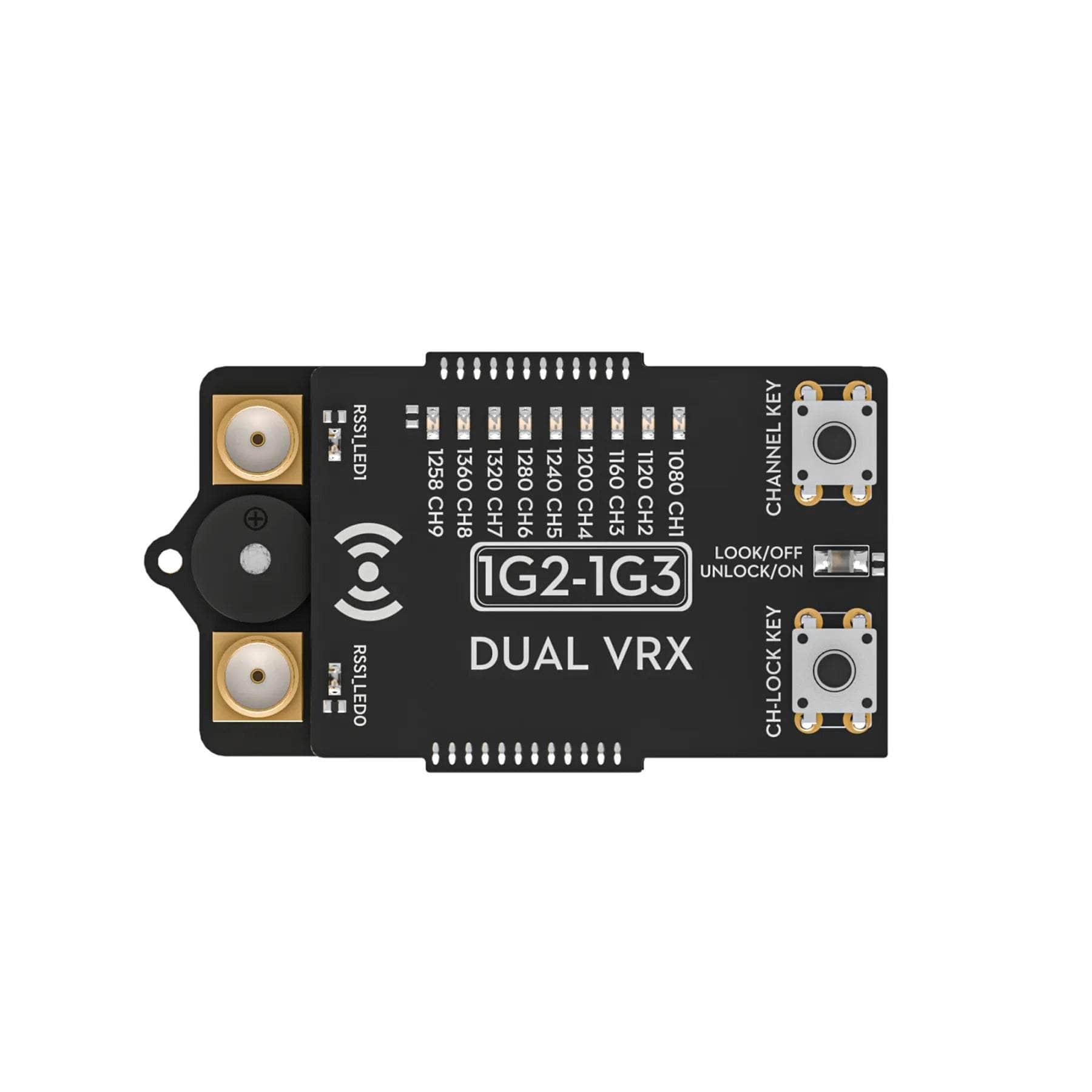 Flywoo VRX 1G2-1G3 Dual 9CH 1.2/1.3GHz Analog Goggle Receiver Module for fpv drones 4