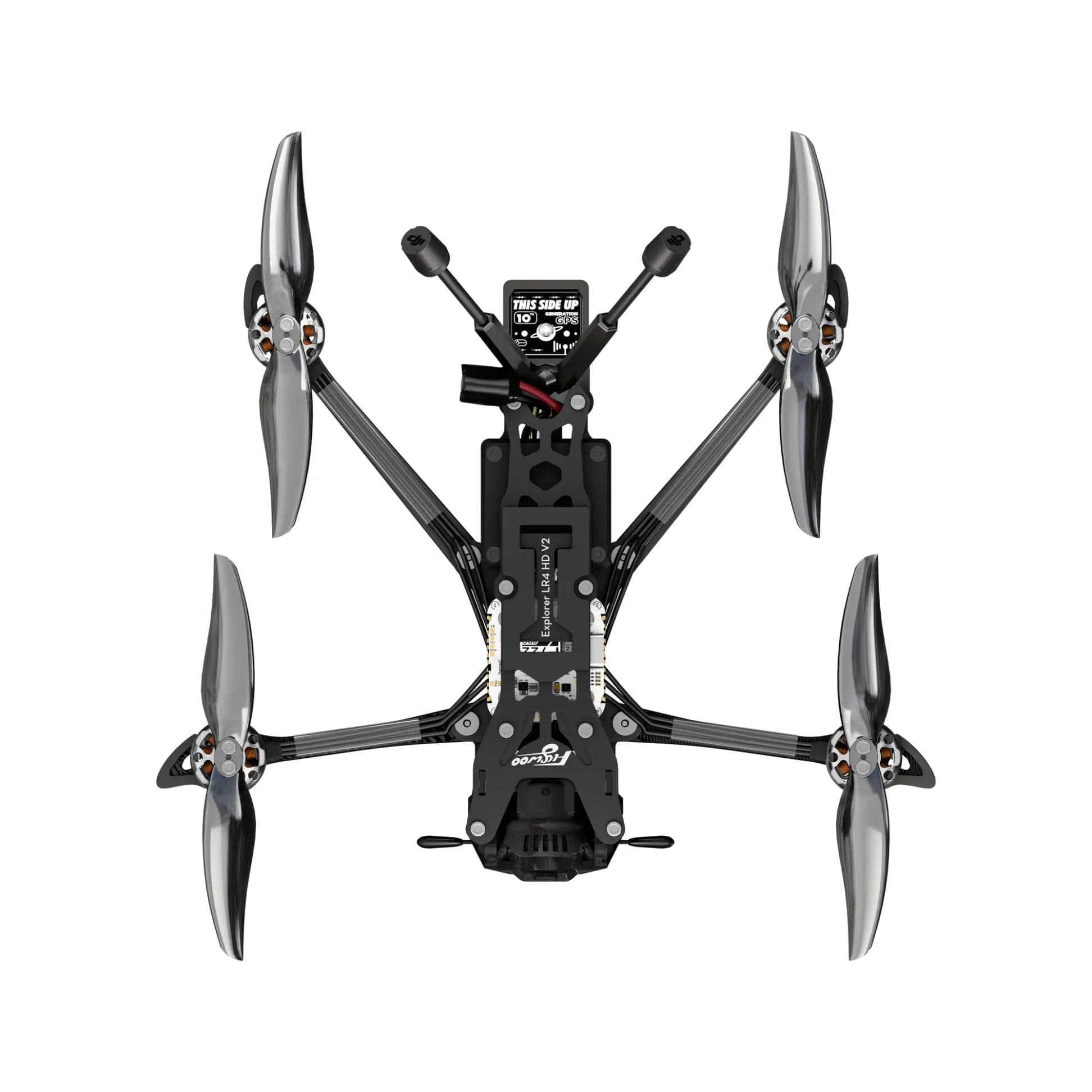 Flywoo Explorer LR 4 V2 O4 PRO Sub250 Micro Long Range for fpv drones 2