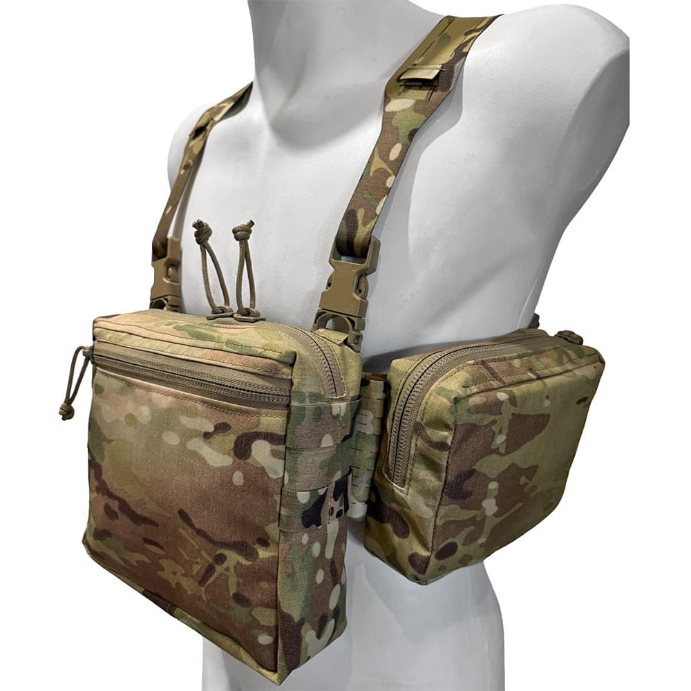 Lumenier Tactical Chest Rig - Full Kit - 11 - Multi-Cam Camo for fpv drones 1