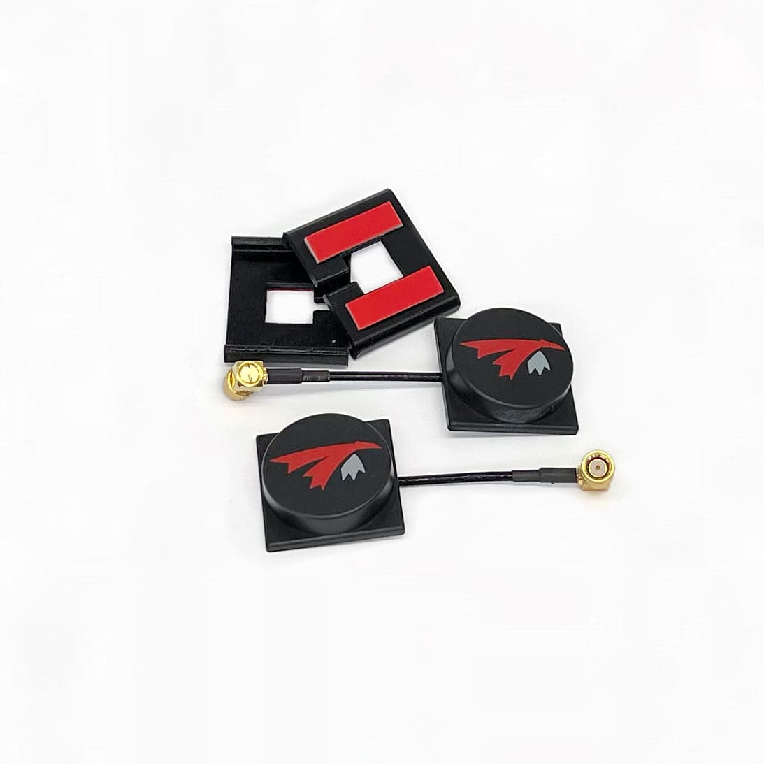 TrueRC X-AIR MK II 5.8GHz Patch Antenna Pair for HDzero VRX4 - RHCP for fpv drones