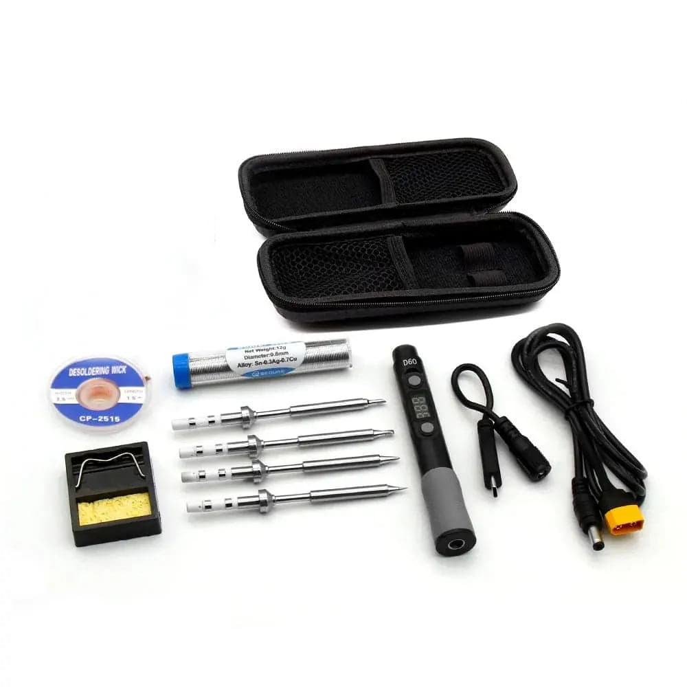 SEQURE SQ-D60B Electric Soldering Iron Kit Plus with Tool Bag